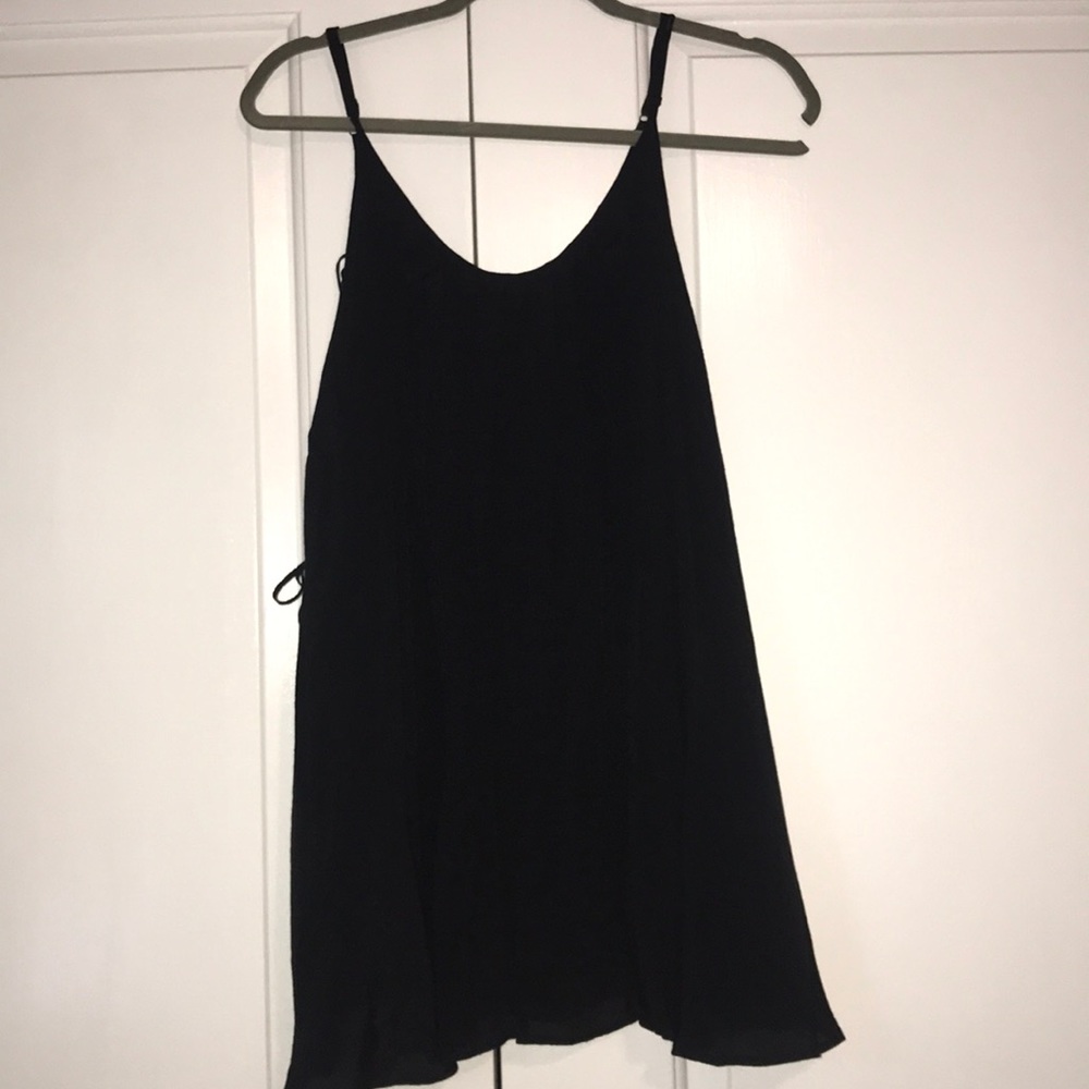 Short flowing dress.